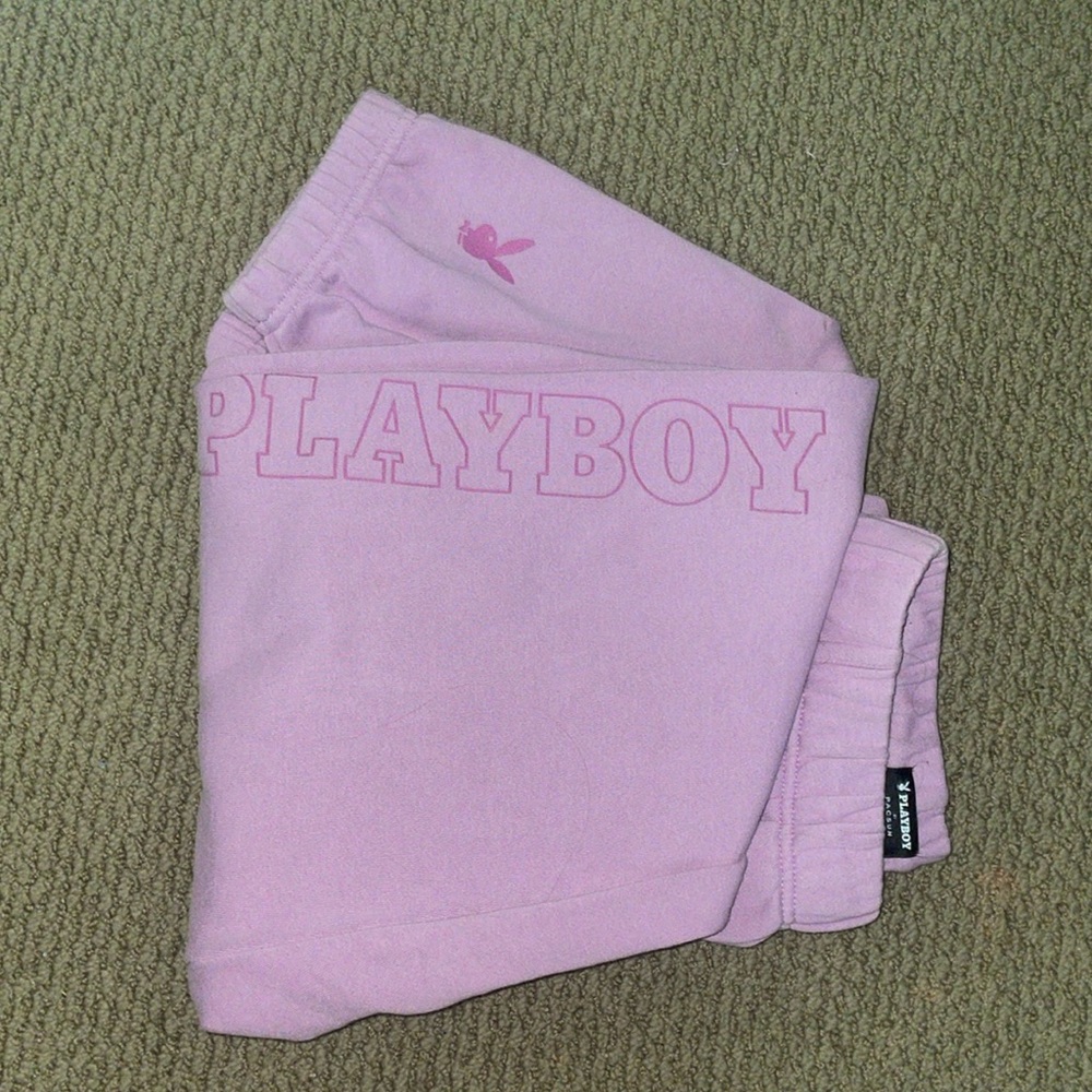 Pink PlayBoy Sweat pants size S